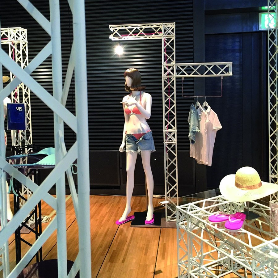 CROWN TRUSS 15 U-shape wall 3 x 3 m, 500 x 500 cm