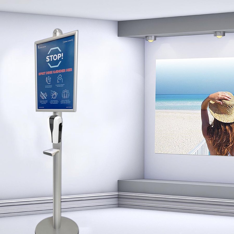 Dispenser with sensor for 1000ml for hand sanitizer liquid