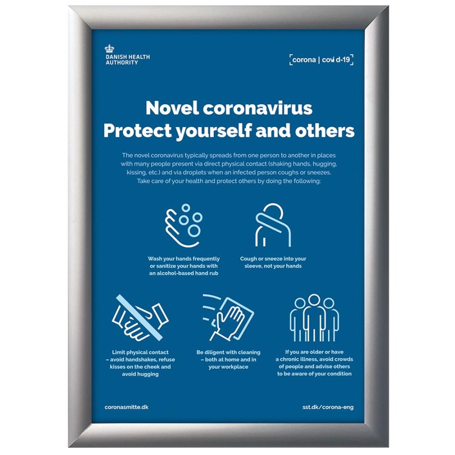 Hand Sanitizer Stand, A4