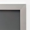 Alu snap frame, silver, 20 mm flat profile, 50 x 70 cm #2