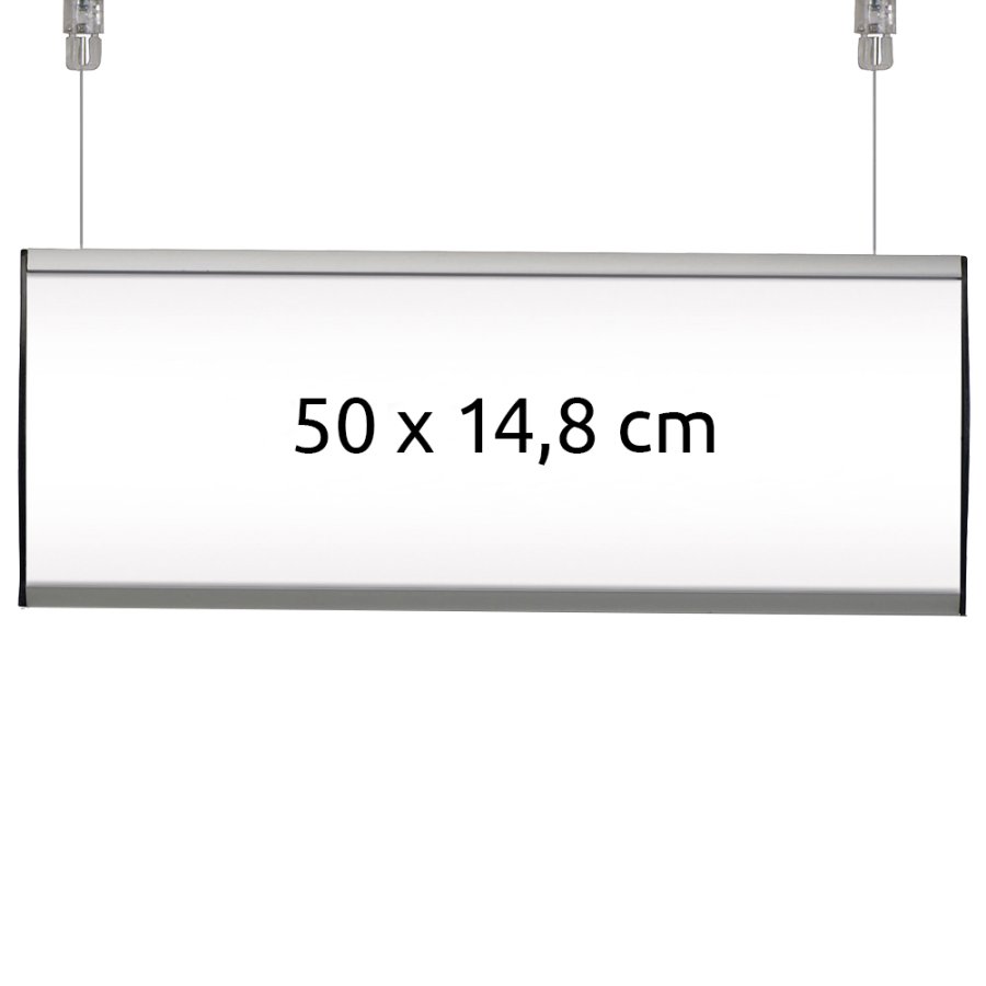 Ceiling Info System, double. 1 layer 14,8x50cm