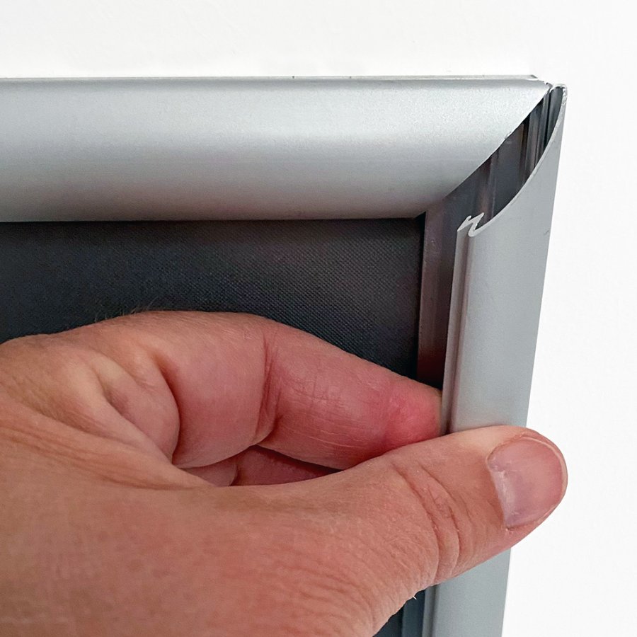 Snap frame, alu, 20 mm profile, A5