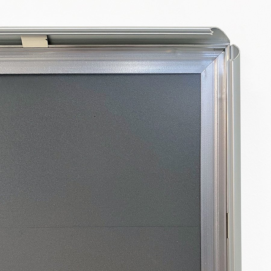 Snap frame, alu, 17 mm profile, A5