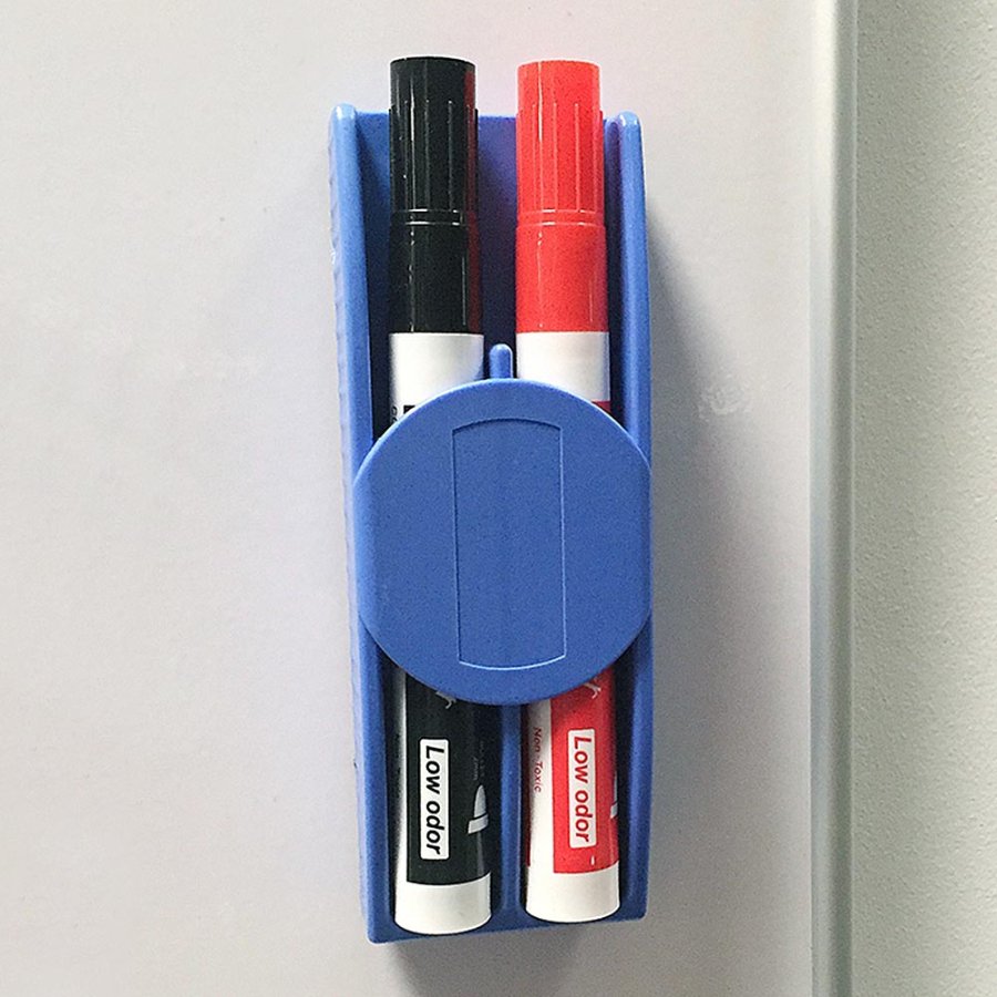 White Board Eraser, with holder for marker. Magnetic