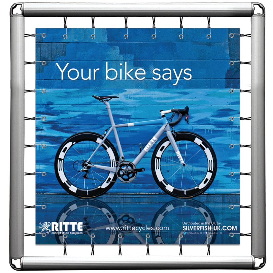 Omni Banner Frame, for 100 x 100 cm banner