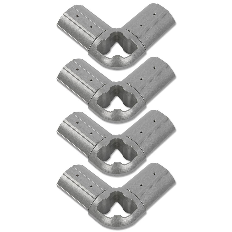 Corner Bracket, set with 4 pcs., for production of a Omni Banner Frame