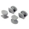 Plastic buttons for profile, set with 20 pcs., for Omni Banner Frame #3