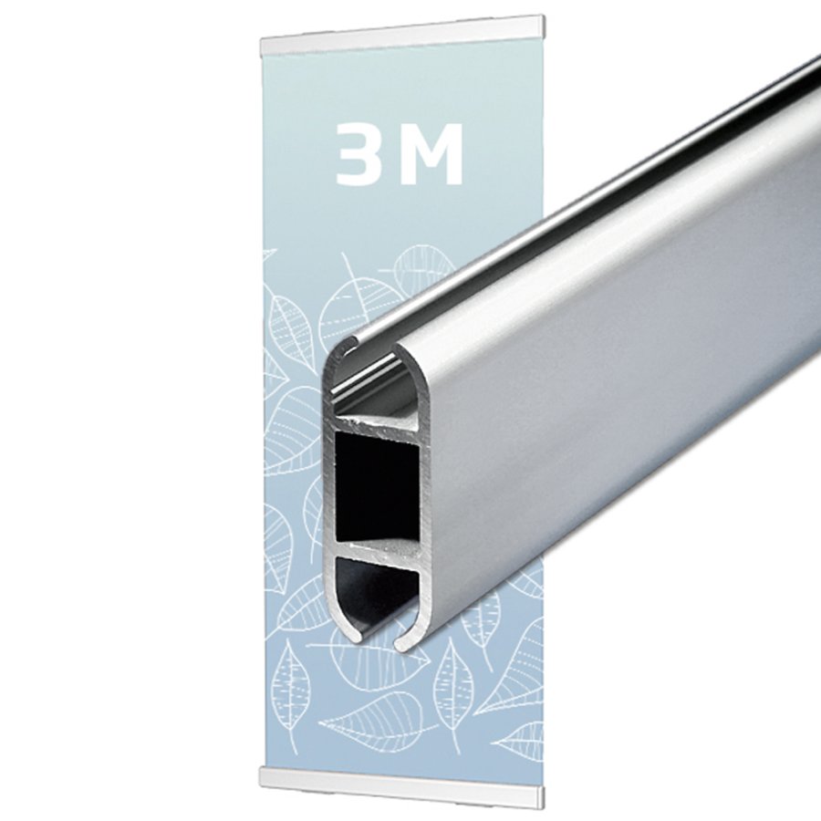 Outdoor Banner Profile, single sided, 299 cm