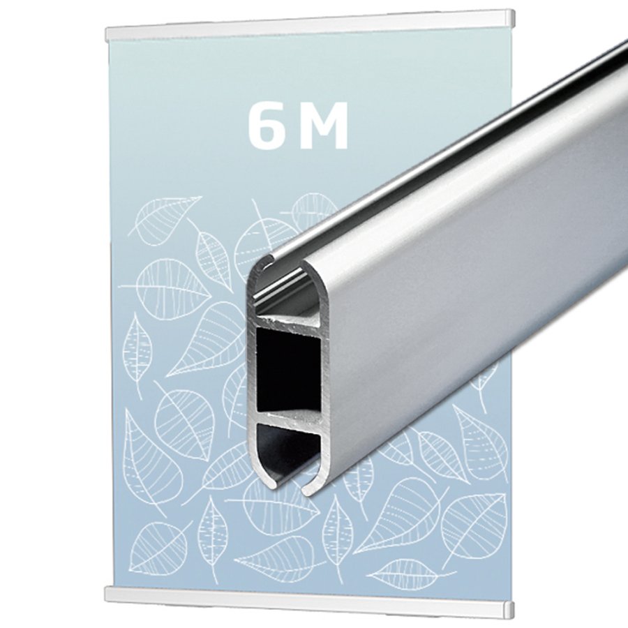 Outdoor Banner Profile, single sided, 599 cm
