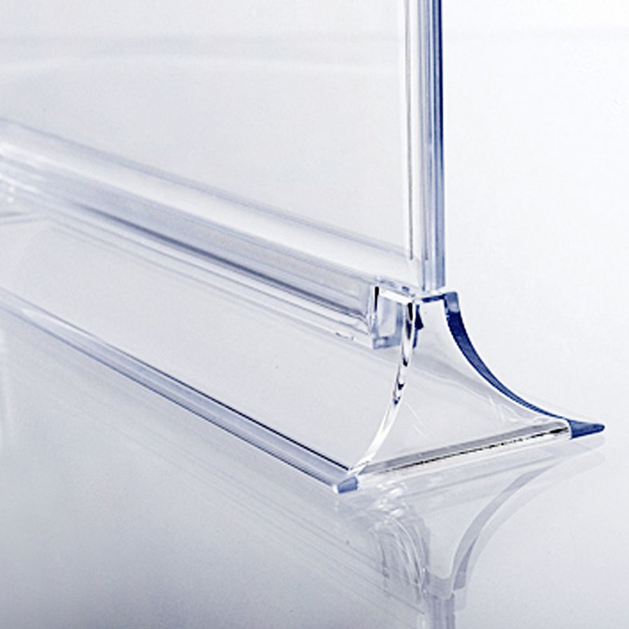 Upright Menuholder, acrylic, A4