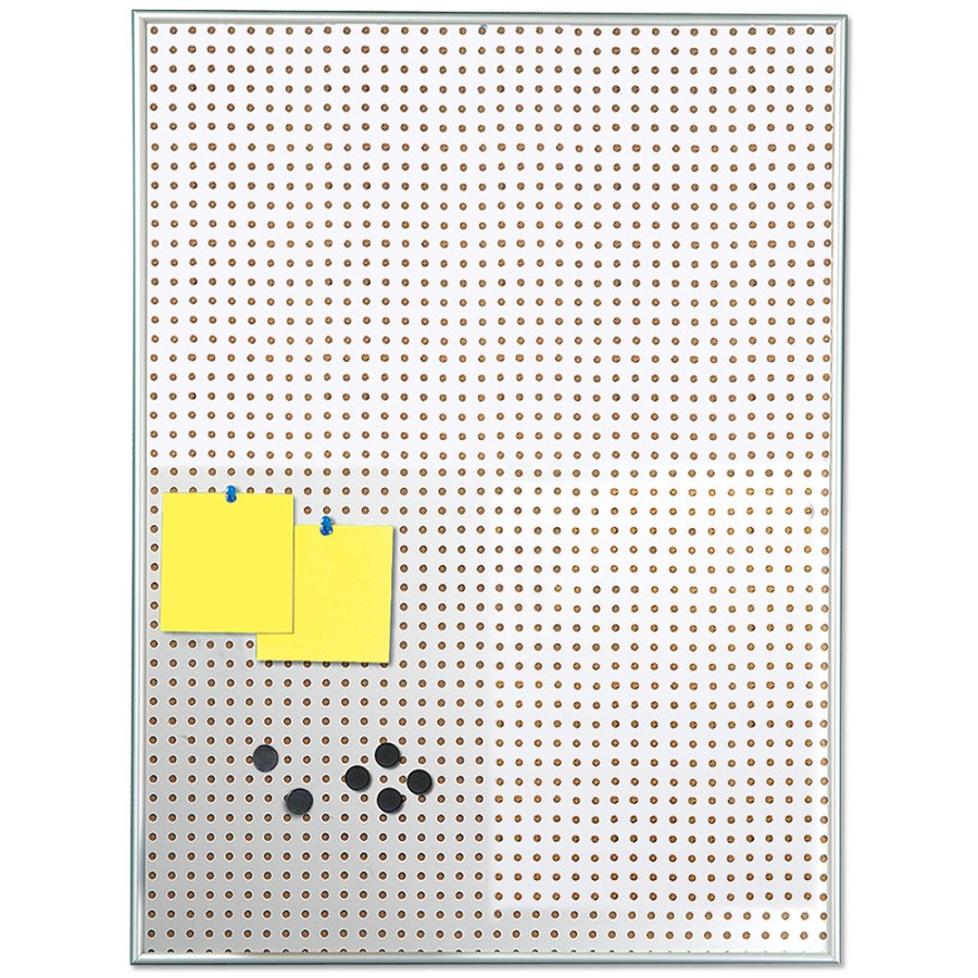 Infoboard Combi, 9 mm, 9 x A4, alu/silver