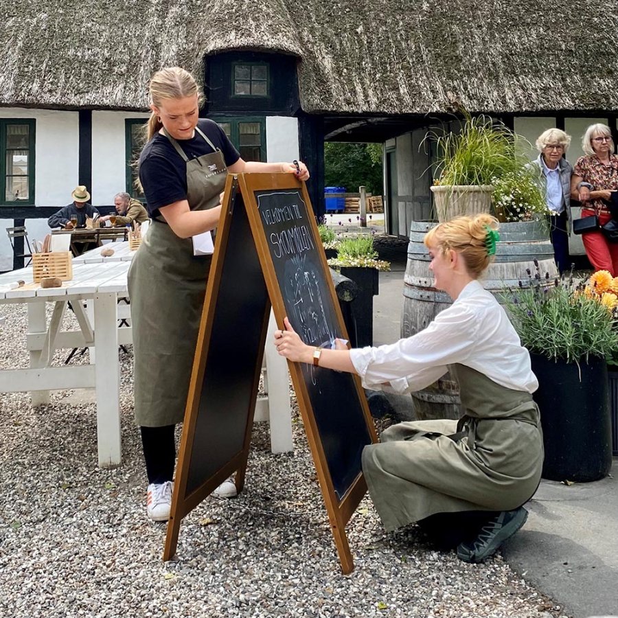 Board Marker, 6 mm, for chalkboards, set of 8 colours