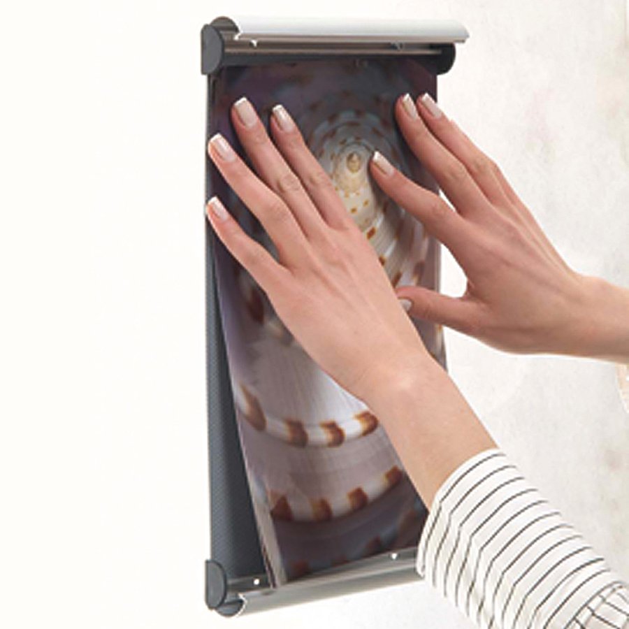 Door Sign, 10,5 x 14,8 cm, 15 mm profile, alu/silver