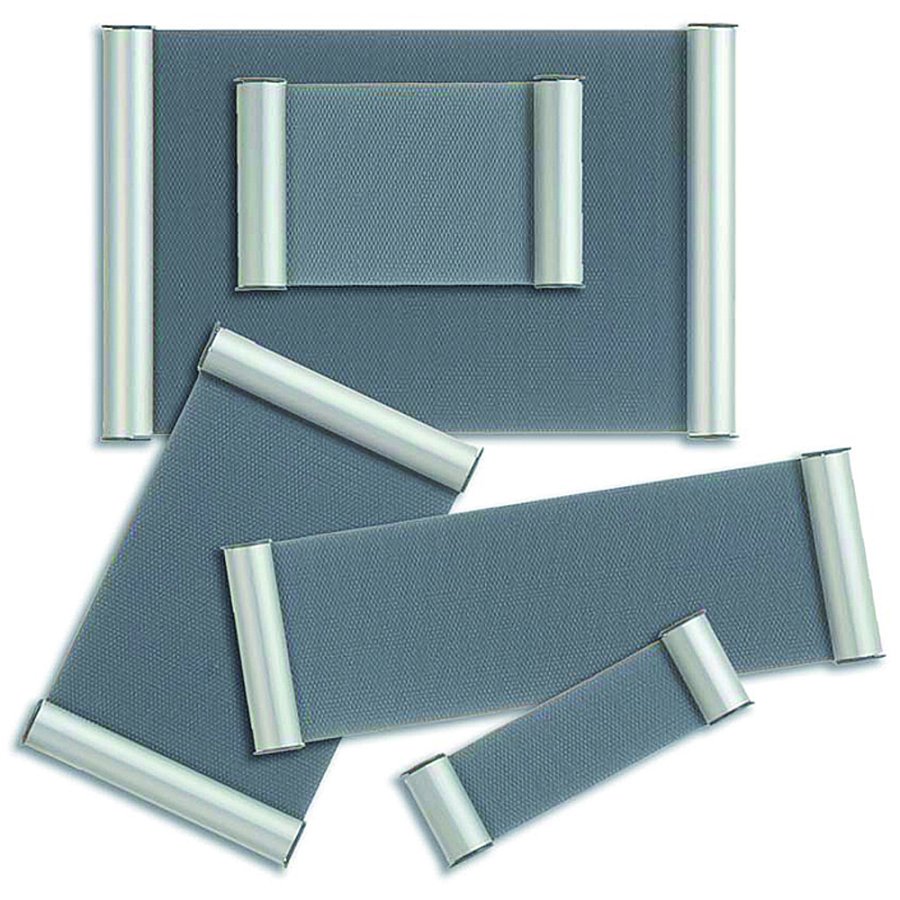 Door Sign,  A5, 15 mm profile, alu/silver