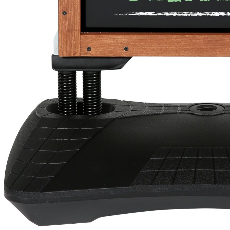 Wooden Wind-Sign Waterbase with Steel Board