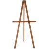 Wooden Easel, 165 cm heigh i dark wood #1