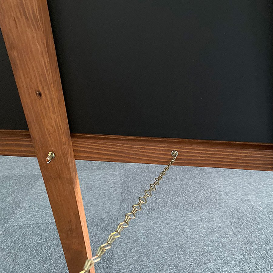 Wooden Easel, 165 cm heigh i dark wood