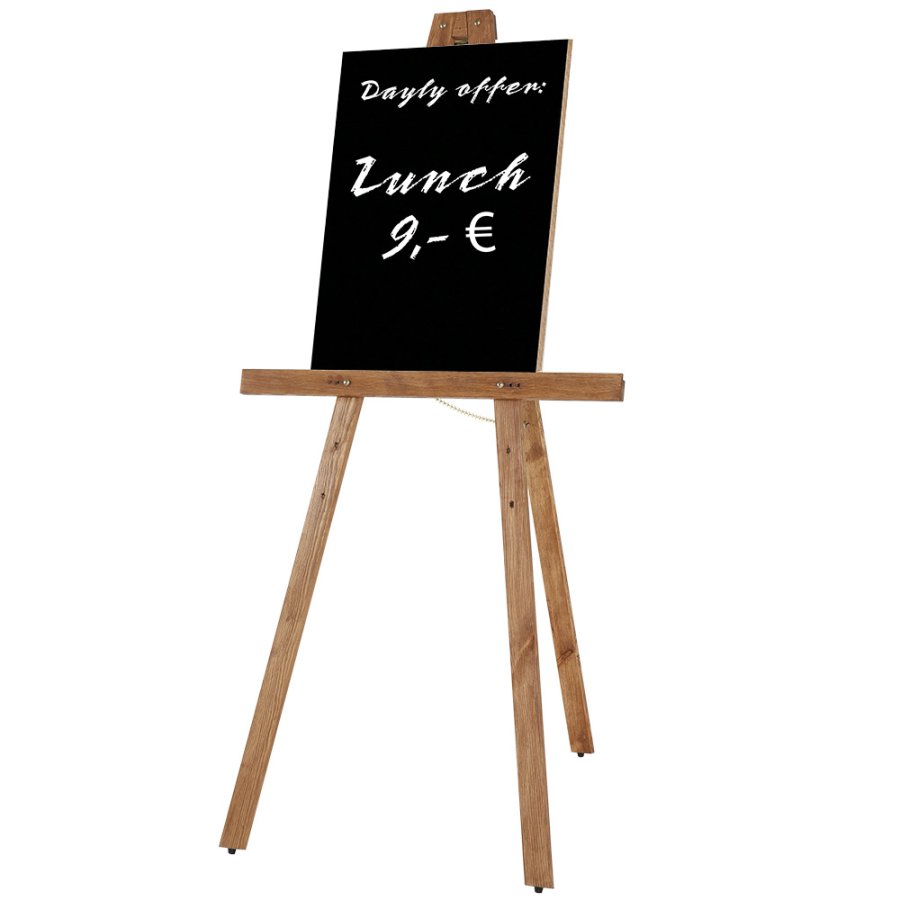 Wooden Easel, 165 cm heigh i dark wood
