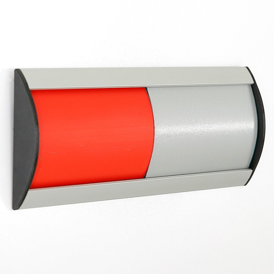 Meeting Room Door Sign with slider, 52 x 200 mm