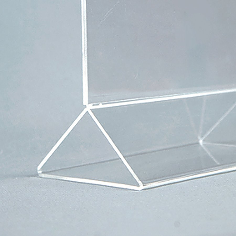 Delta Menuholder, vertical, acrylic, A4