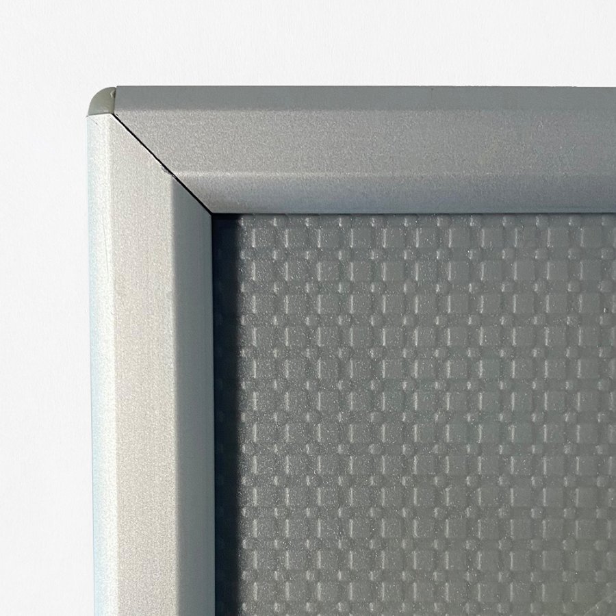 Opti snap frame, 14 mm, A4, silver