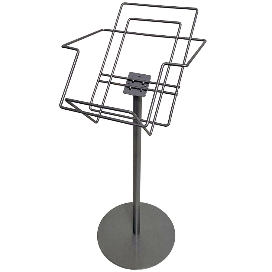 Wirestand for Newspapers, silver