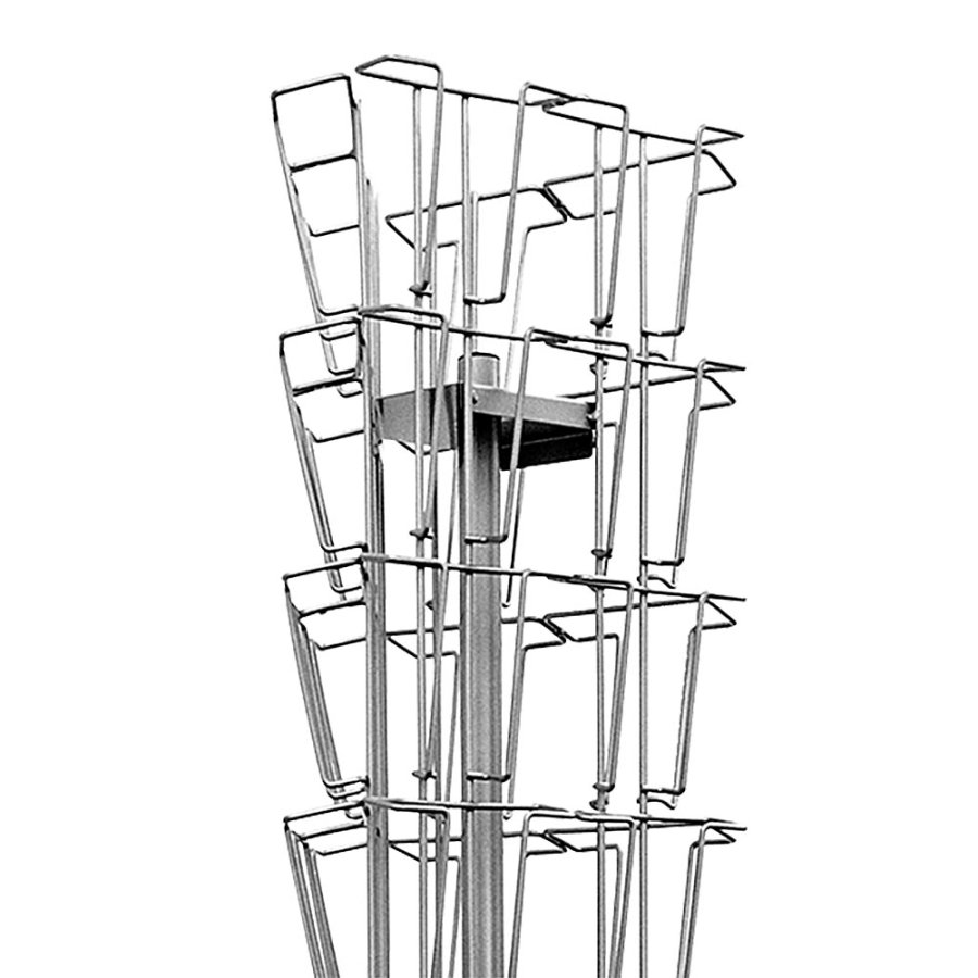 Wire Stand, silver, for 36 x A6 or M65 brochures