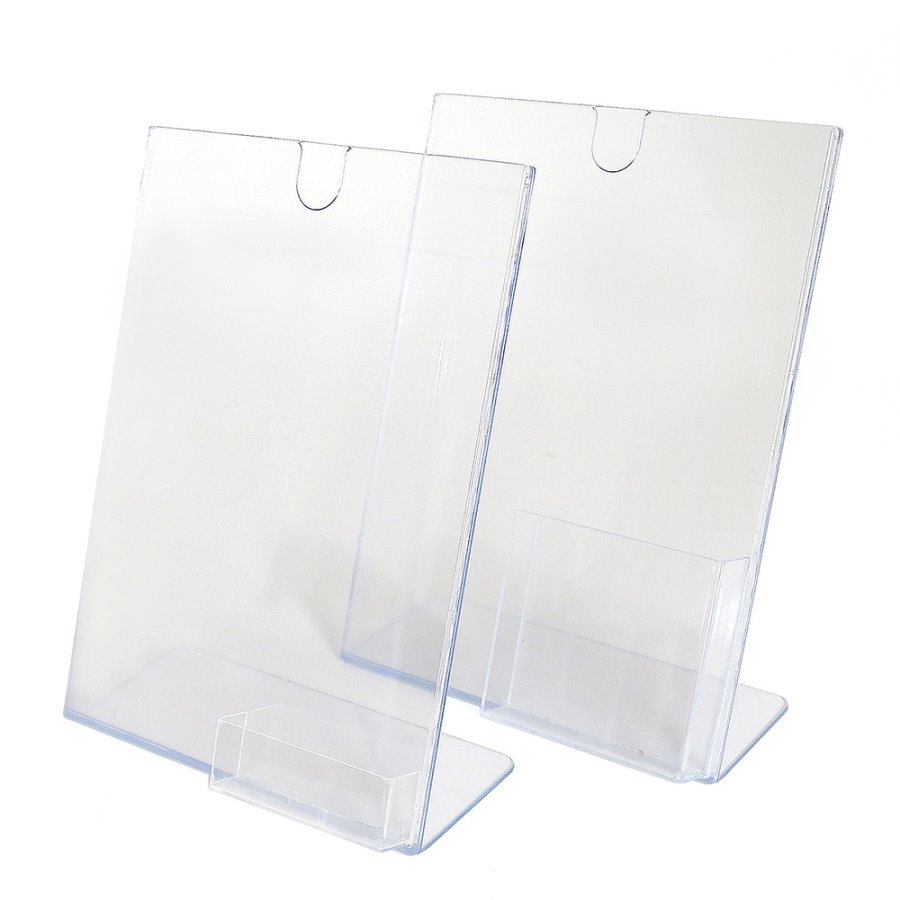 Menuholder Single, vertical, with M65 pocket and top insert