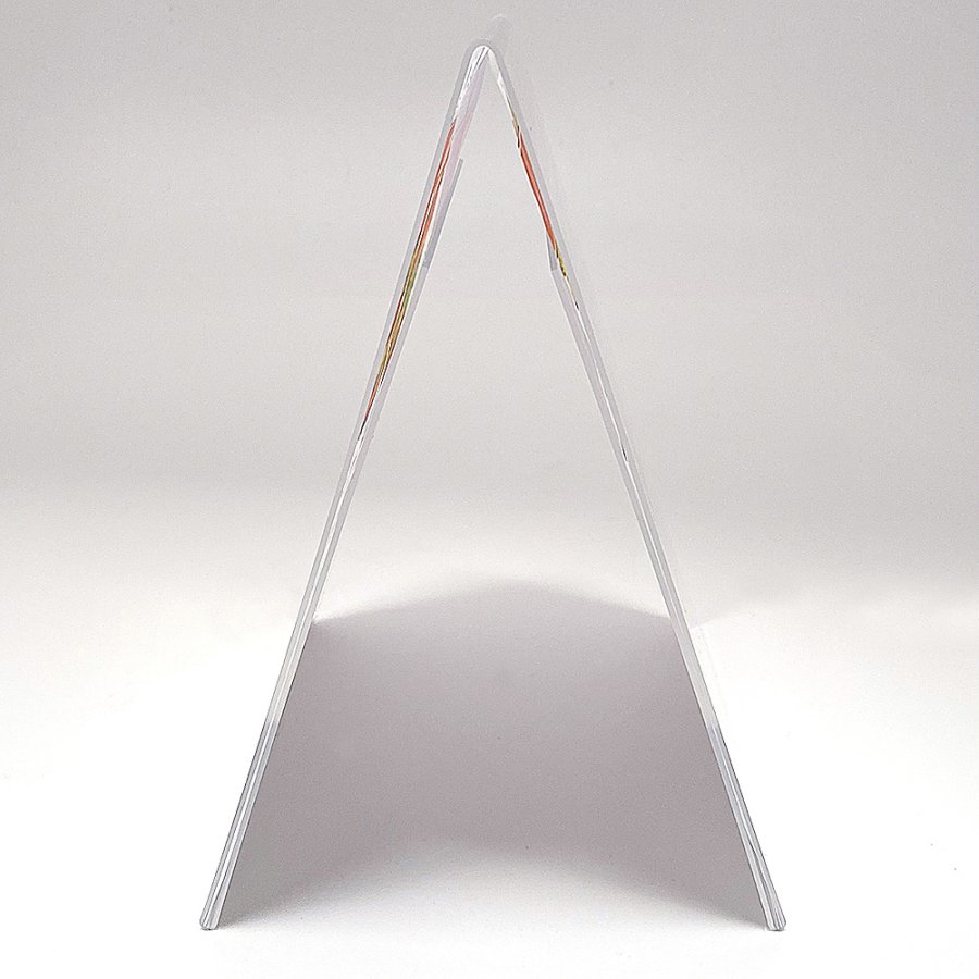 A-Menu holder, vertical A4 acrylic display, double sided