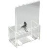 Tip Box Clear with info, 14,8 x 16 cm and lock #3