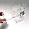 Tip Box Clear with info, 14,8 x 16 cm and lock #5