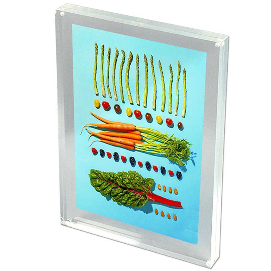 Block Menuholder, acrylic, A4