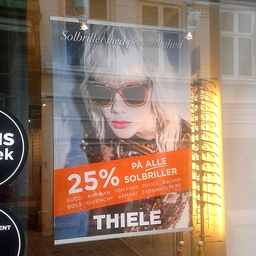 Poster Frame Hanger, Profile Double, 20 mm aluminum profile, 21 cm