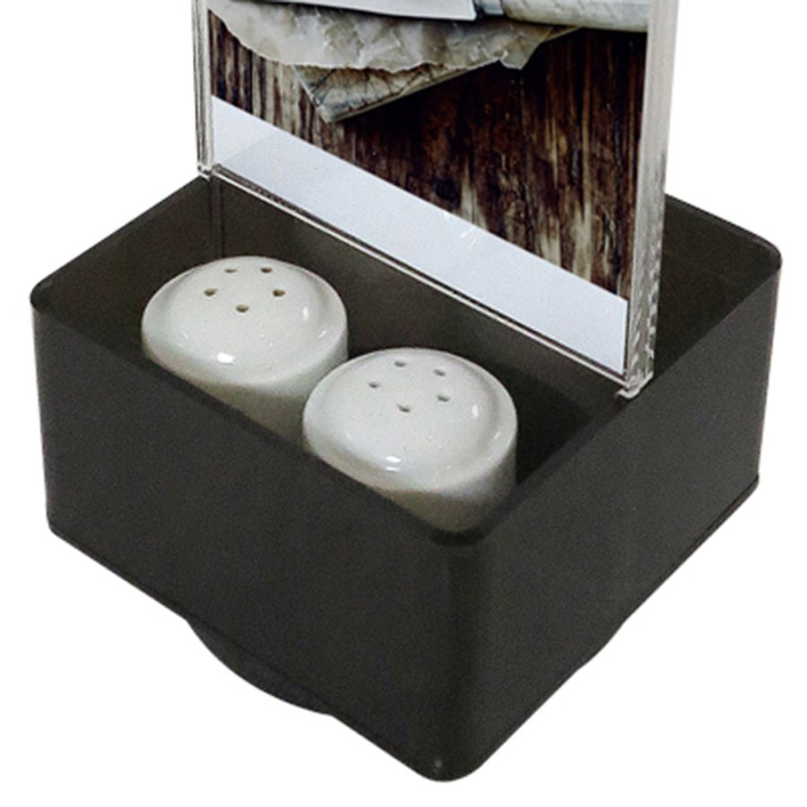 Menuholder Salt & Pepper, M65 acrylic holder