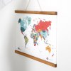 Wood Poster Hanger Magnetic, dark, 60 cm set #2