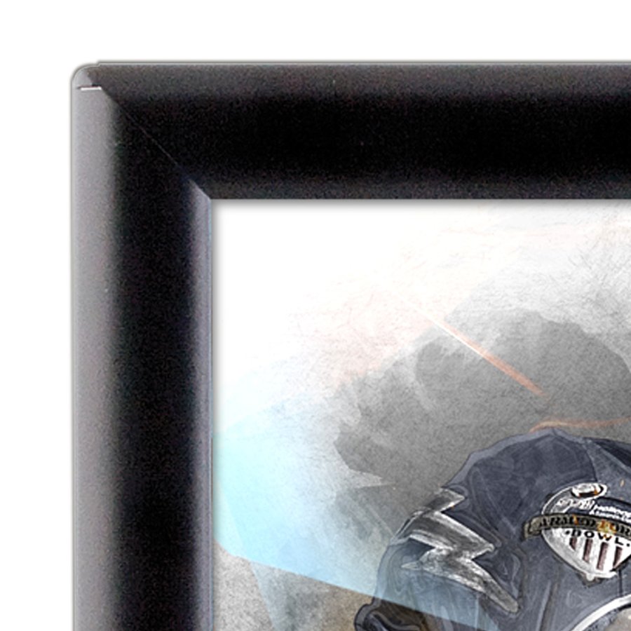 Opti snap frame, 25 mm, A3, black