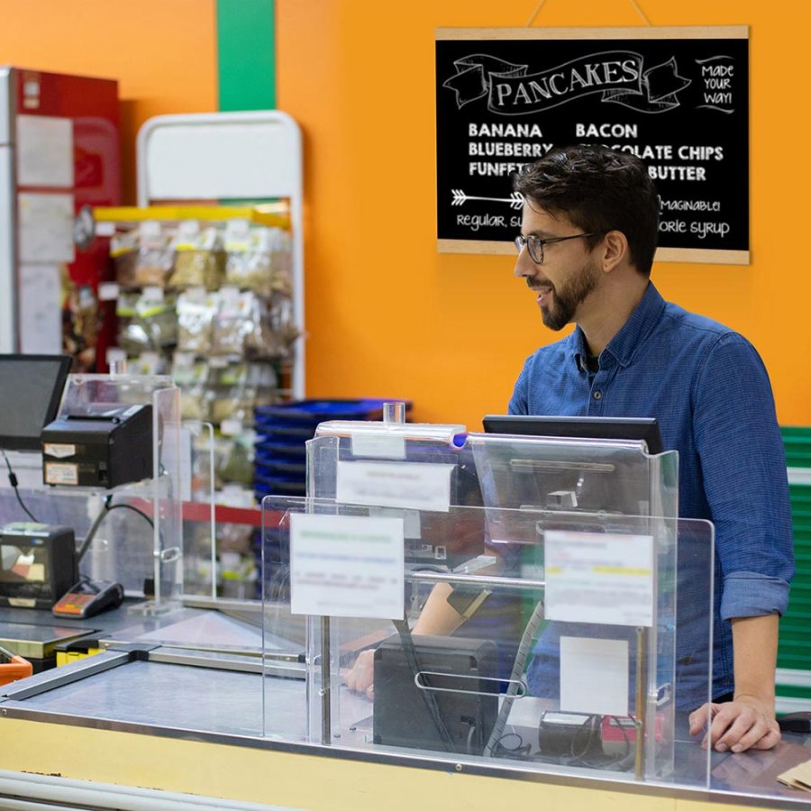 Wood Poster Hanger Magnetic, light, 60 cm set