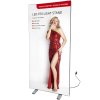 LED-Tex Light Box Stand, double sided, 85 x 200 cm #1