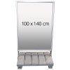 Heavy Outdoor Sign Concrete stand, alu/grey, 100 x 140 cm #2