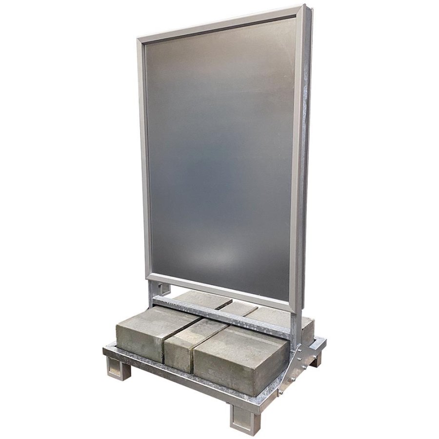 Heavy Outdoor Sign Concrete, 100x140 cm