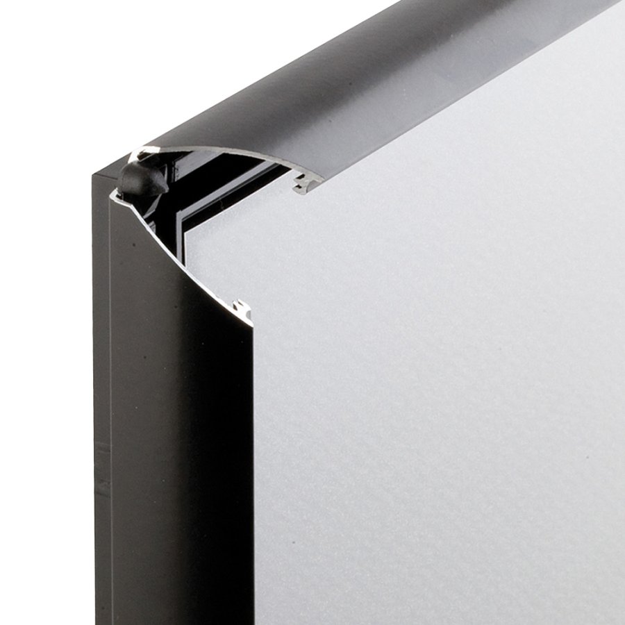 Photo snap frame, 25 mm, A4, black