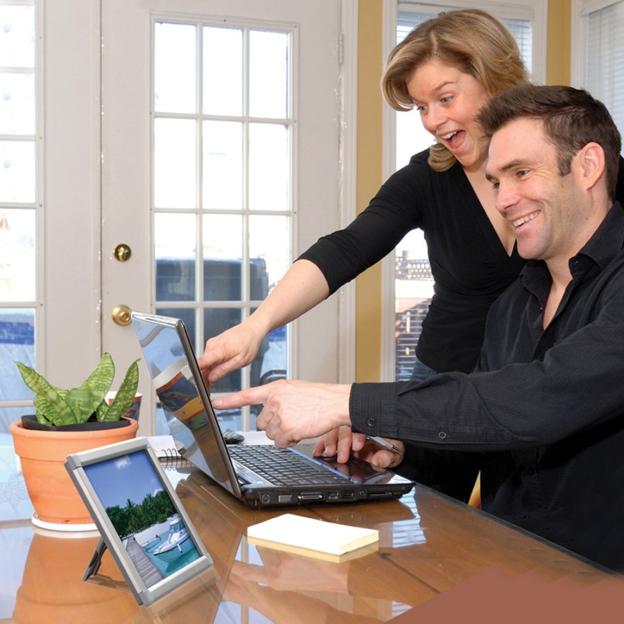 Opti snap frame, 14 mm, A4, silver, with support fitting