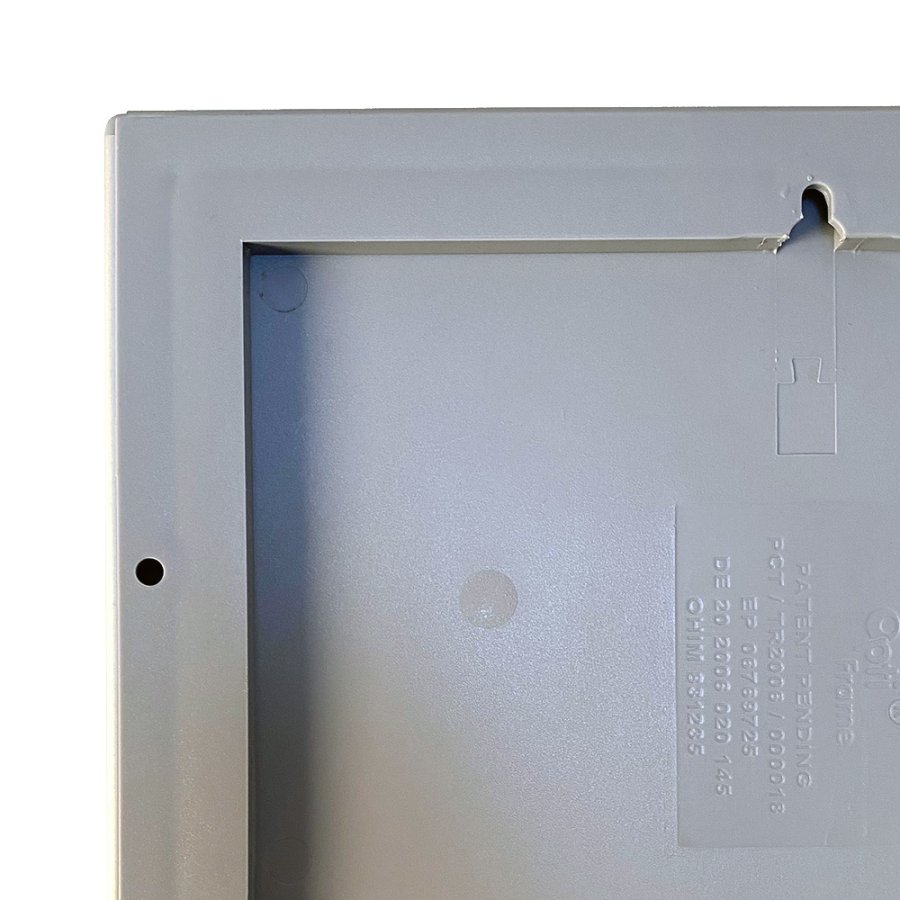 Opti snap frame, 25 mm, 50 x 70, silver