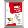 Opti snap frame, 25 mm, 50 x 70, silver #8