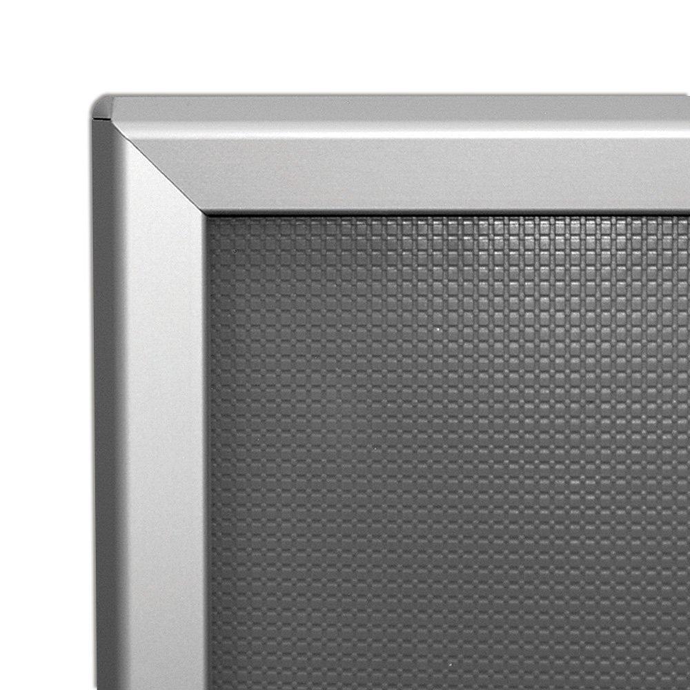 Snap Frame, Opti, 25 mm aluminum profile, Silver, B2 - 50 x 70 cm ...