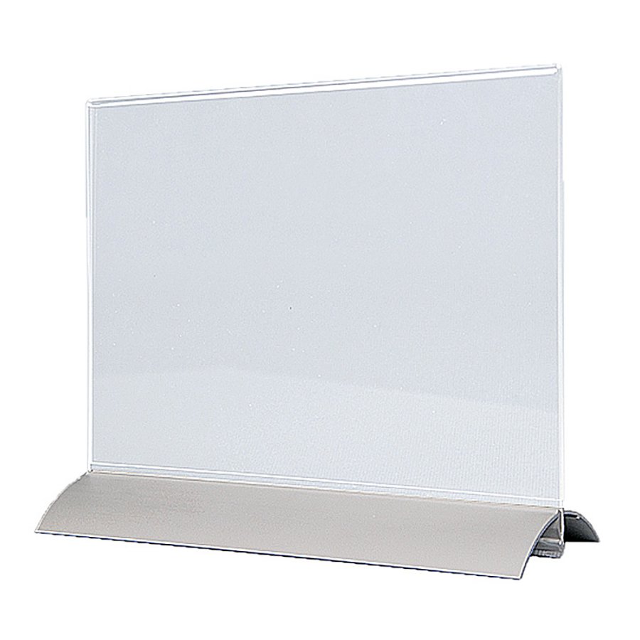 Swing Wing, horizontal, alu base with A5 acrylic holder