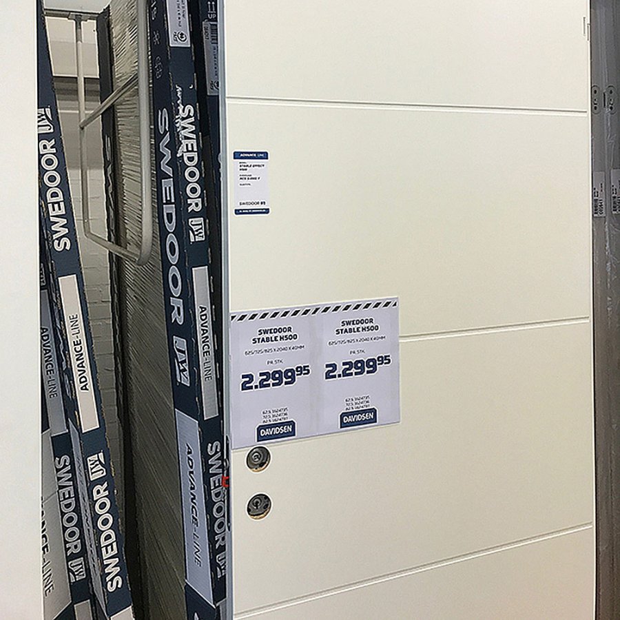 Window U-Pocket, A4 horizontal plastic pocket