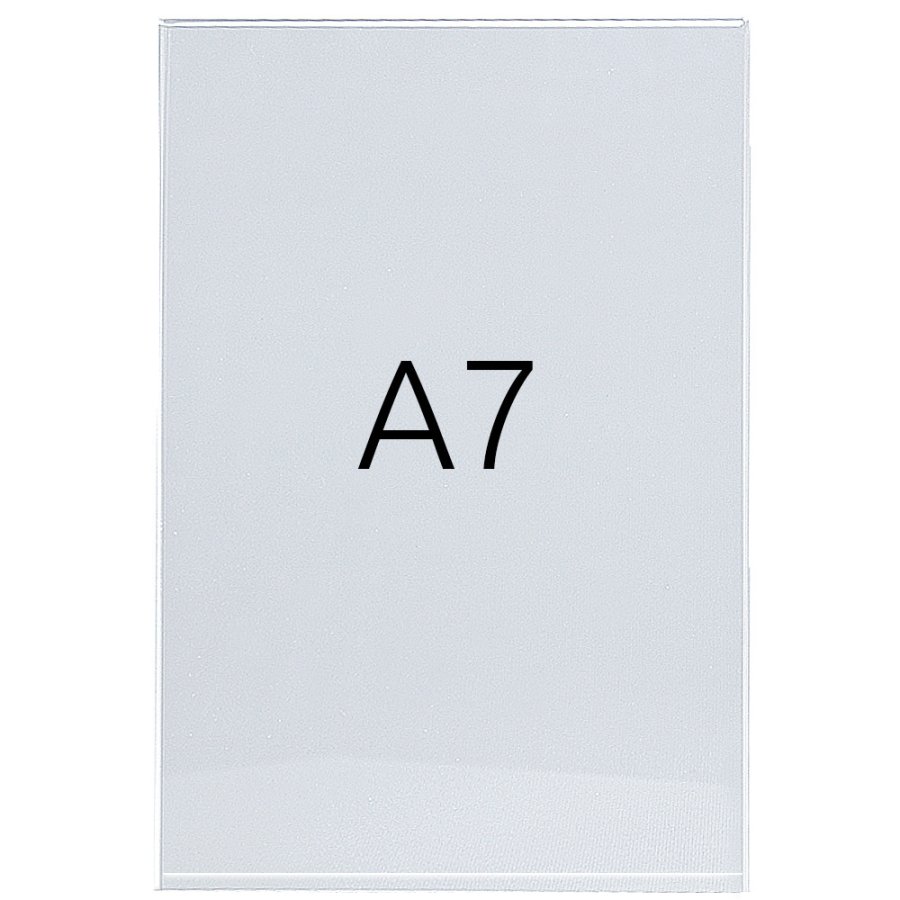 SwingWing, vertical A7 acrylic pocket