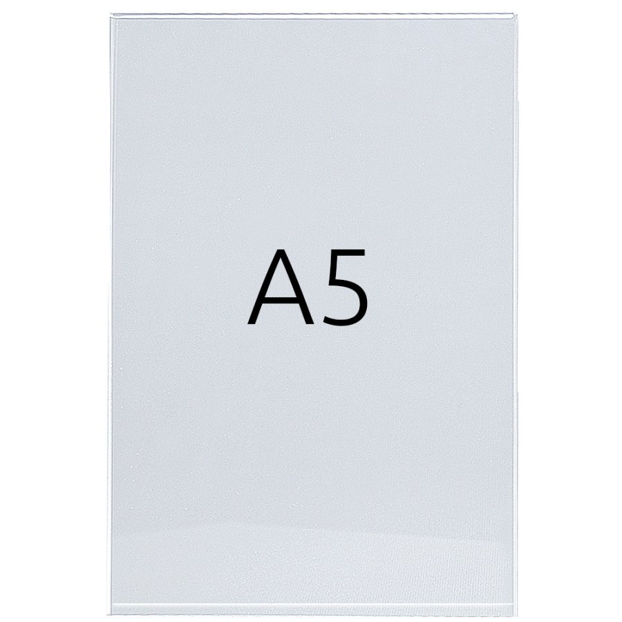 SwingWing, vertical A5 acrylic pocket