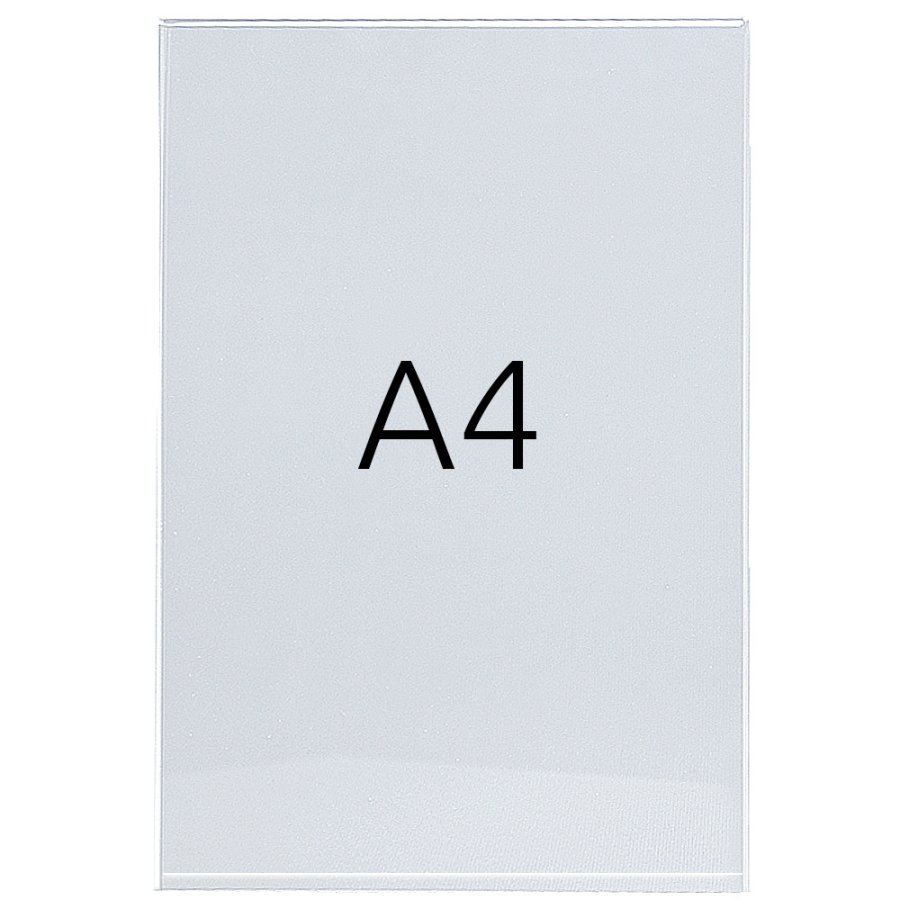 SwingWing, vertical A4 acrylic pocket